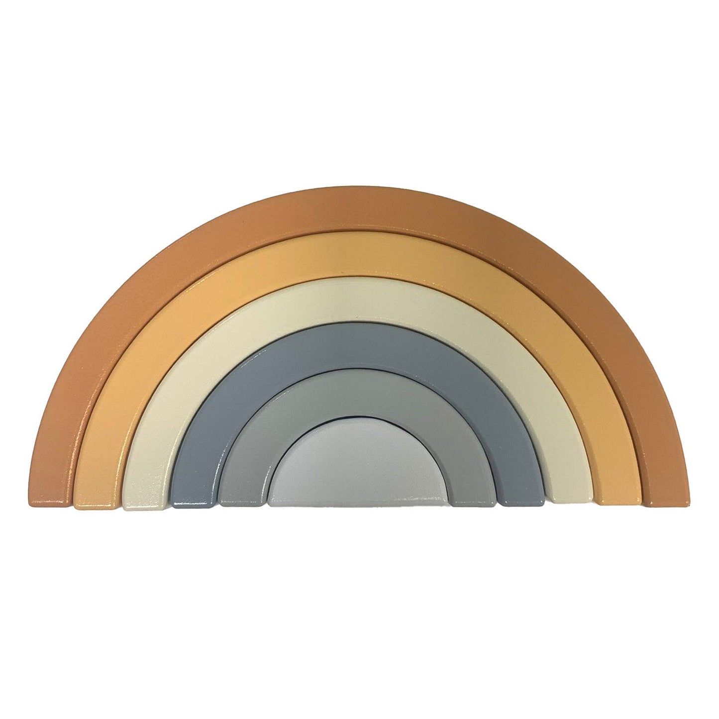 Wooden Rainbow Stacking Toy - A Colorful, Creative, and Engaging Learning Experience
